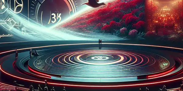 A sleek digital interface showcasing a curated selection of vibrant Japanese adult films in an immersive atmosphere.